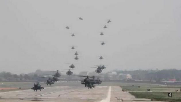 Ορδή «Απάτσι» σε εντυπωσιακή μαζική προσγείωση